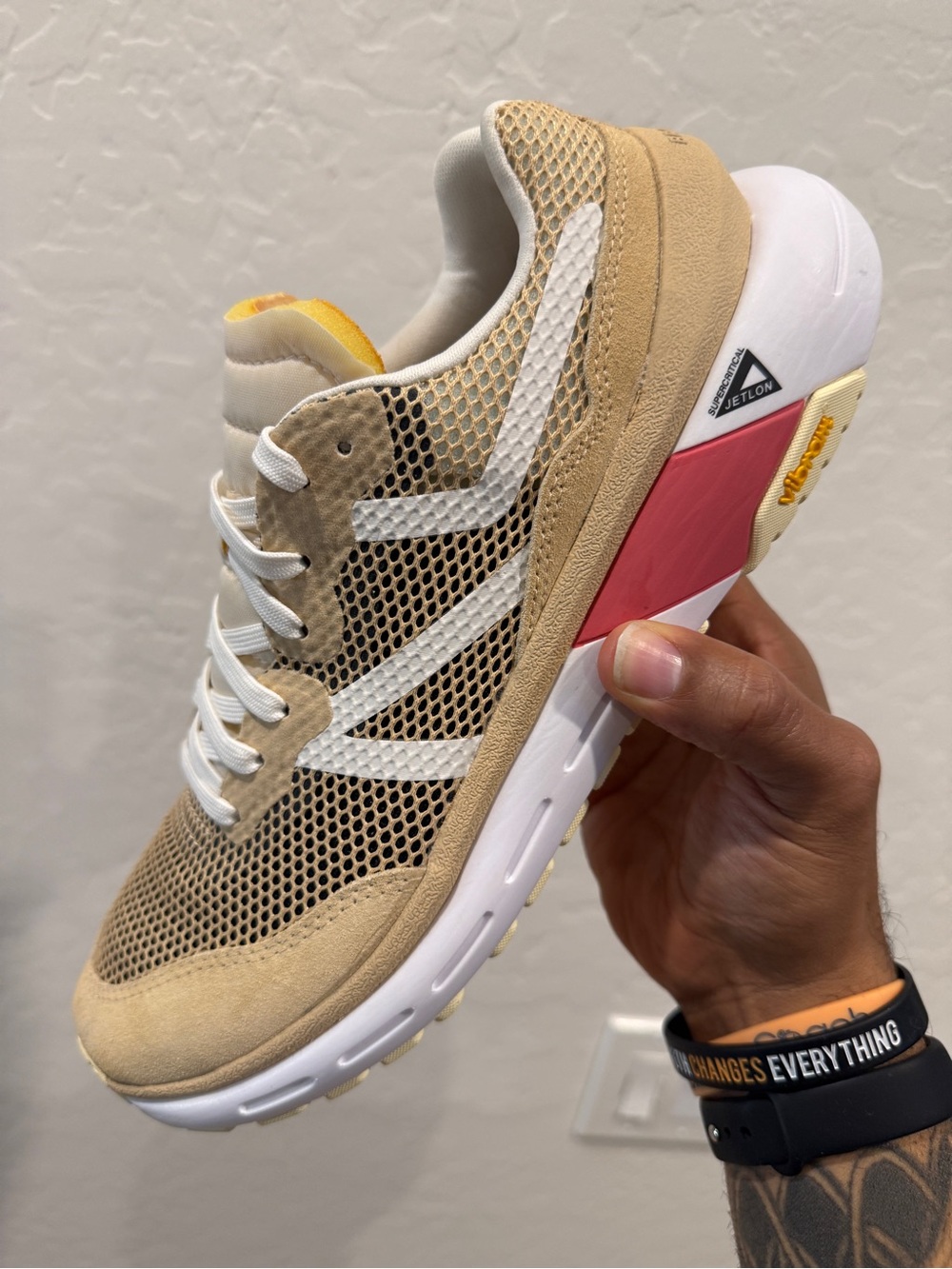 Brandblack Specter 2.0 M484BB Tan White Red Size 10 Men Deadstock OG ALL New